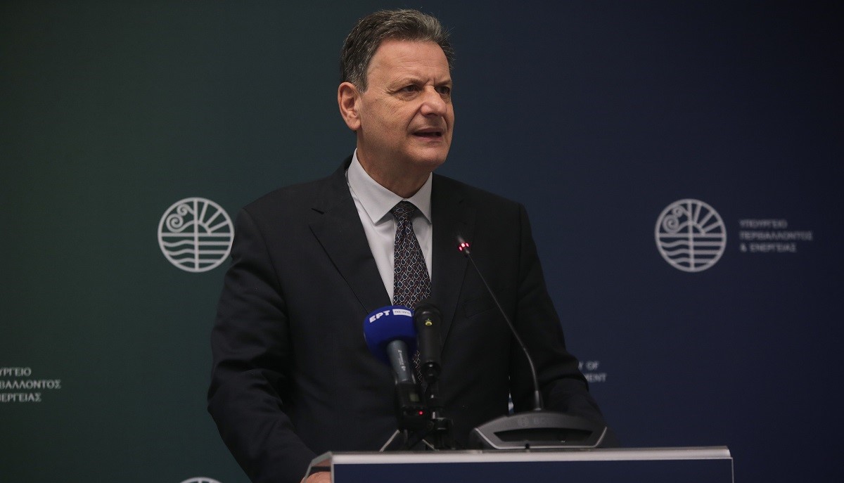 Ο υπουργός Περιβάλλοντος και Ενέργειας, Θόδωρος Σκυλακάκης © ΑΠΕ-ΜΠΕ/ΑΠΕ-ΜΠΕ/ΓΙΩΡΓΟΣ ΒΙΤΣΑΡΑΣ