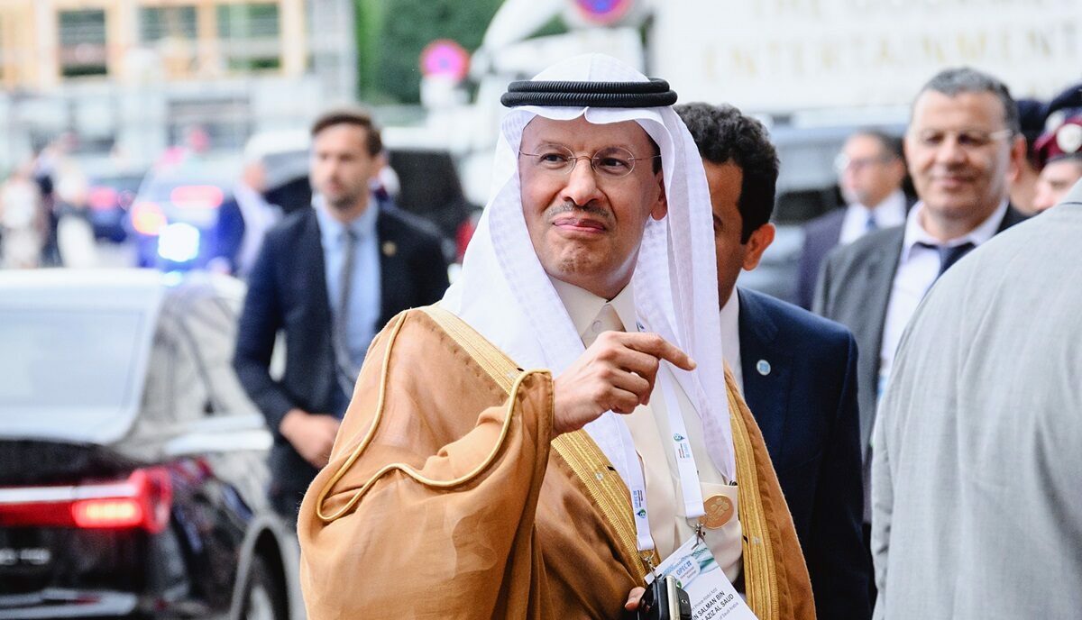 Ο υπουργός Ενέργειας της Σαουδικής Αραβίας Αμπντουλαζίζ μπιν Σαλμάν ©AΠΕ