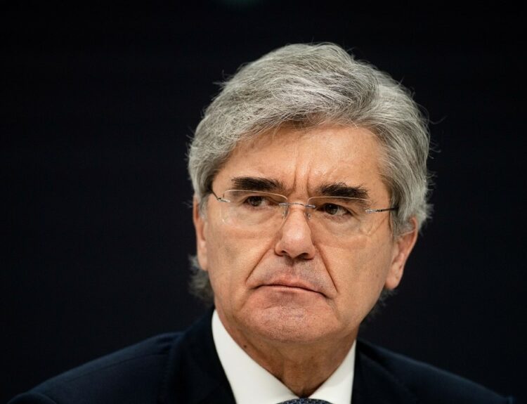 Ο πρόεδρος της Siemens Energy, Joe Kaeser © EPA/Johannes Simon / POOL