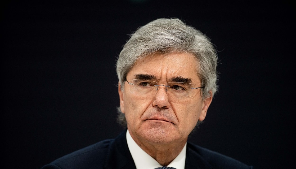 Ο πρόεδρος της Siemens Energy, Joe Kaeser © EPA/Johannes Simon / POOL