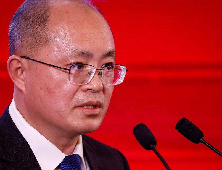 Ο πρόεδρος της SINOPEC, Zhao Dong @ EPA/MARK R. CRISTINO