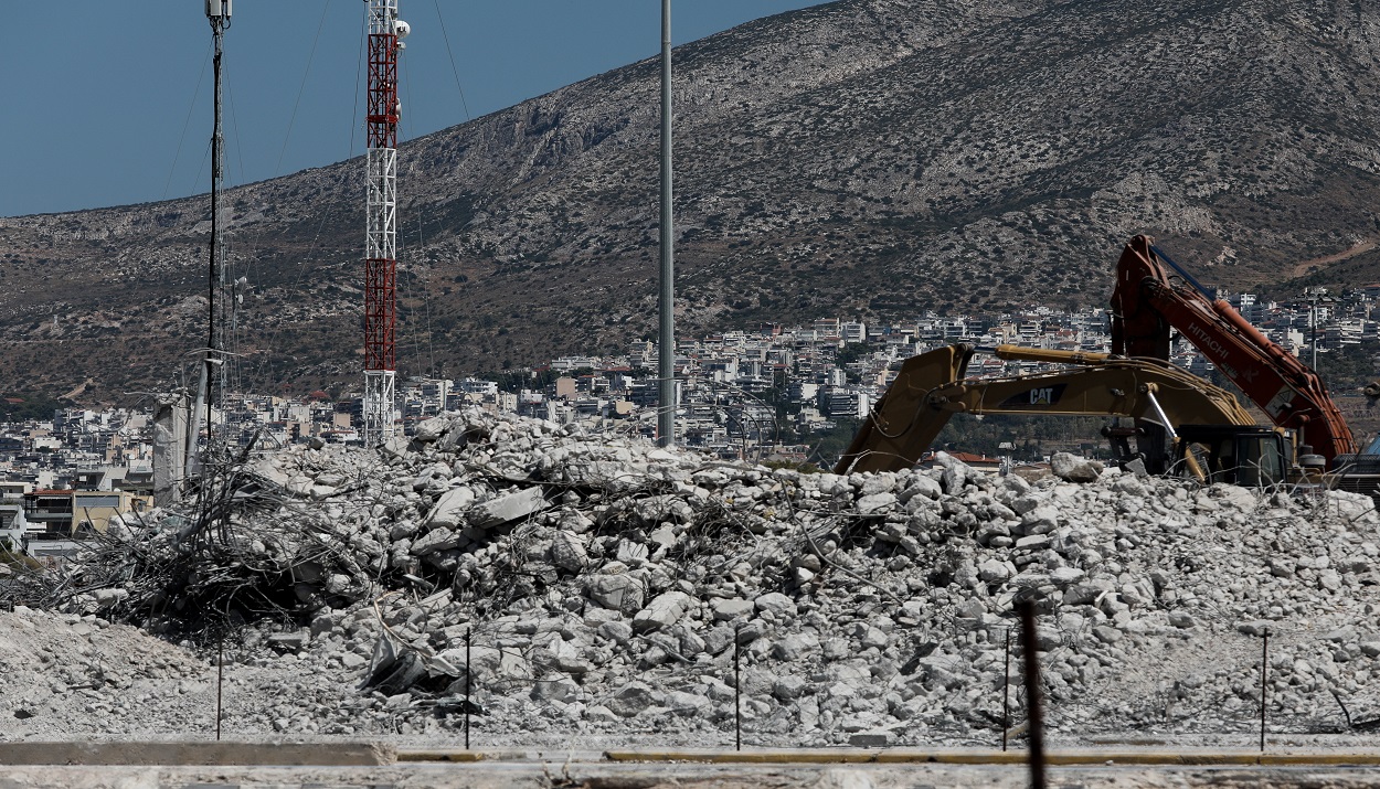 Έργα κατεδάφισης ©Eurokinissi