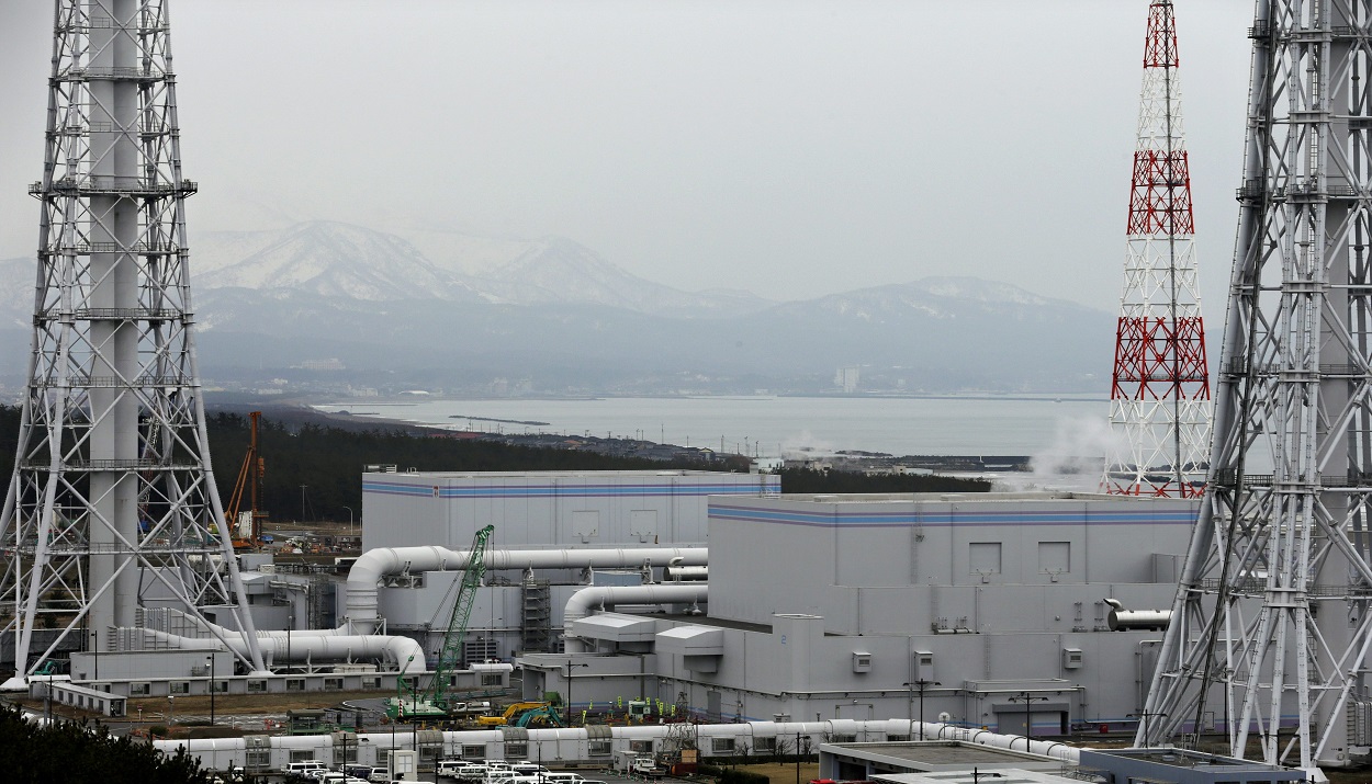 Ο πυρηνικός σταθμός της Tepco, Kashiwazaki Kariwa © EPA/KIMIMASA MAYAMA