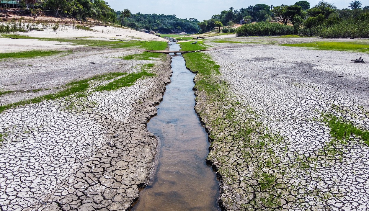 Ξηρασία στον Αμαζόνιο © EPA/Andre Coelho