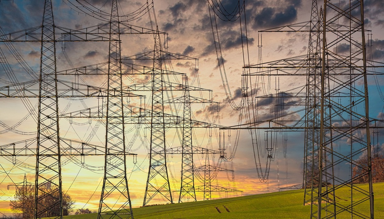 Ηλεκτρικό ρεύμα, πυλώνες © Pixabay