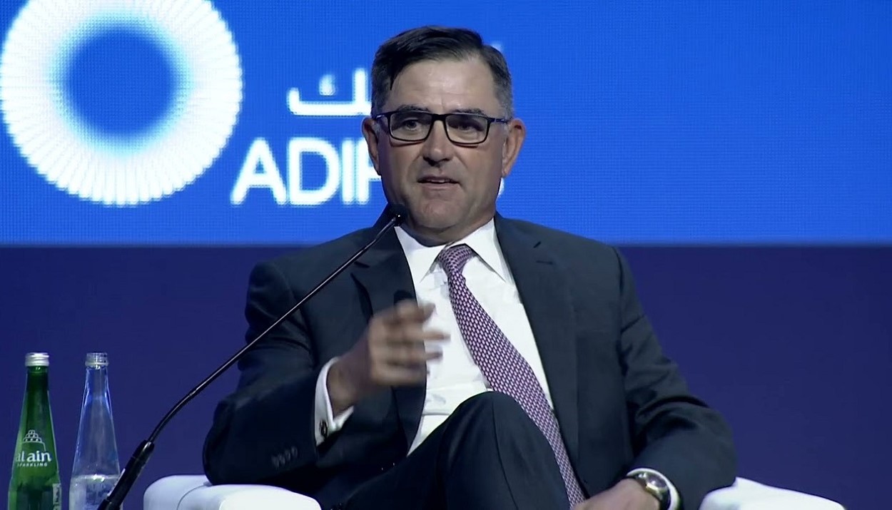 Ο CEO της Halliburton, Τζεφ Μίλερ © Youtube/Printscreen
