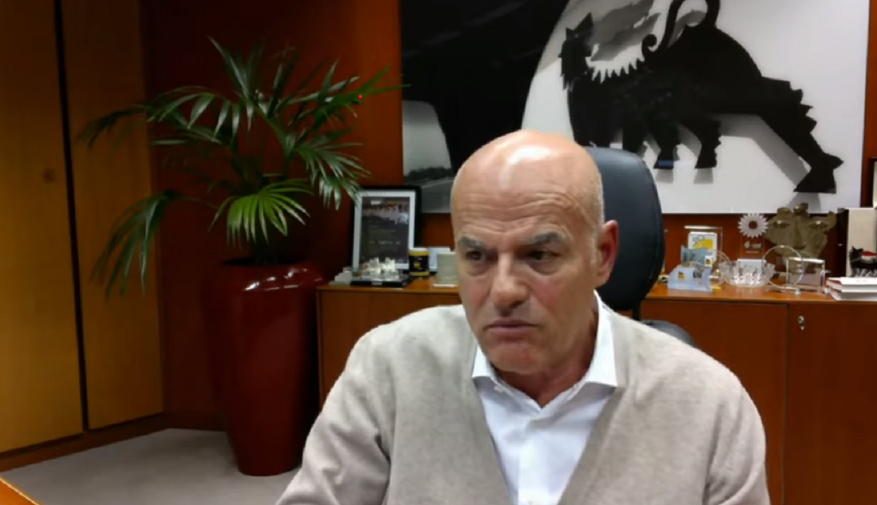 O Διευθύνων σύμβουλος της ENI, Κλαούντιο Ντεσκάλτζι © Youtube/ Printscreen