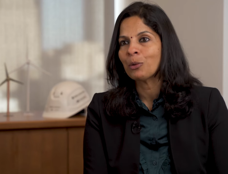Η CEO της EDP Renewables North America (EDPR NA), Sandhya Ganapathy © Youtube/printscreen