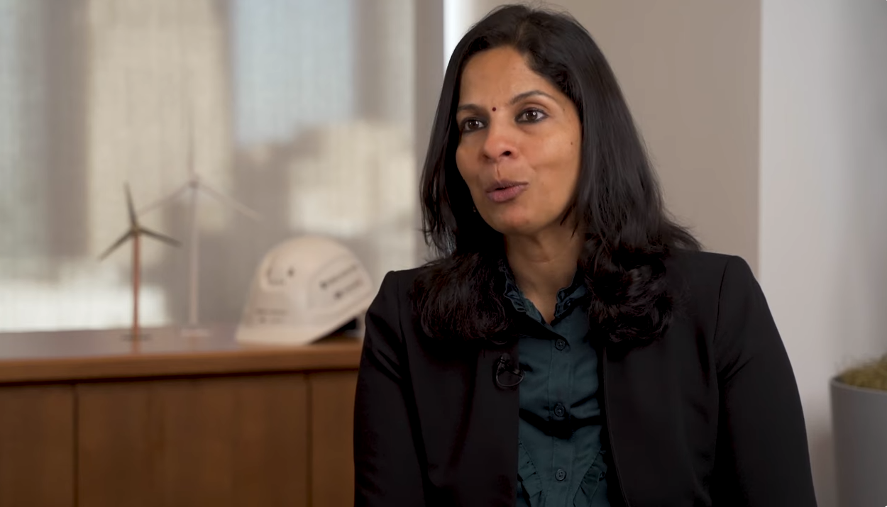 Η CEO της EDP Renewables North America (EDPR NA), Sandhya Ganapathy © Youtube/printscreen