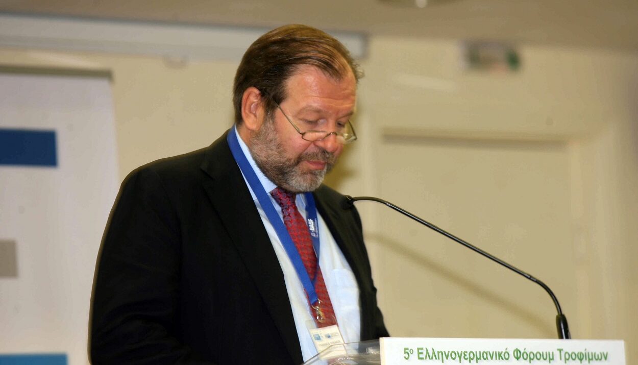 ο πρόεδρος του Συνδέσμου Βιομηχανιών Θεσσαλίας και Στερεάς Ελλάδος Αθανάσιος Συριανός ©ΑΠΕ