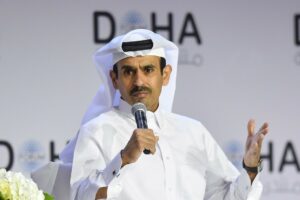 Ο CEO της QatarEnergy, Saad Sherida al-Kaabi ©EPA/NOUSHAD THEKKAYIL