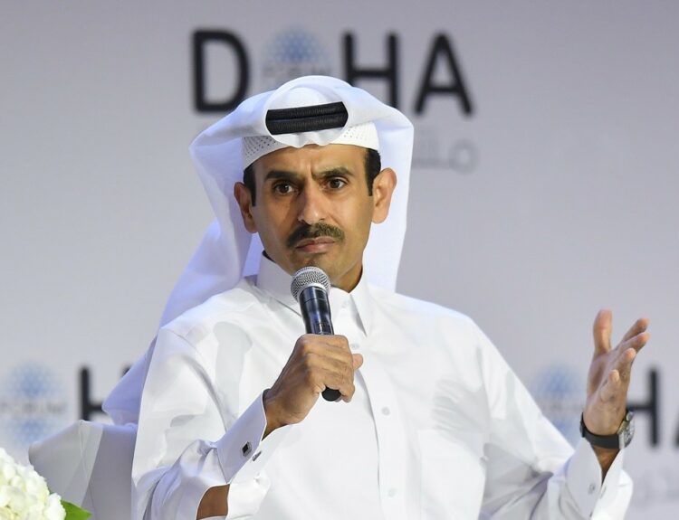 Ο CEO της QatarEnergy, Saad Sherida al-Kaabi ©EPA/NOUSHAD THEKKAYIL