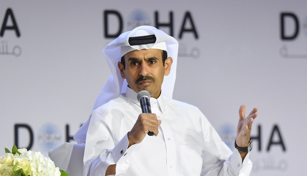 Ο CEO της QatarEnergy, Saad Sherida al-Kaabi ©EPA/NOUSHAD THEKKAYIL