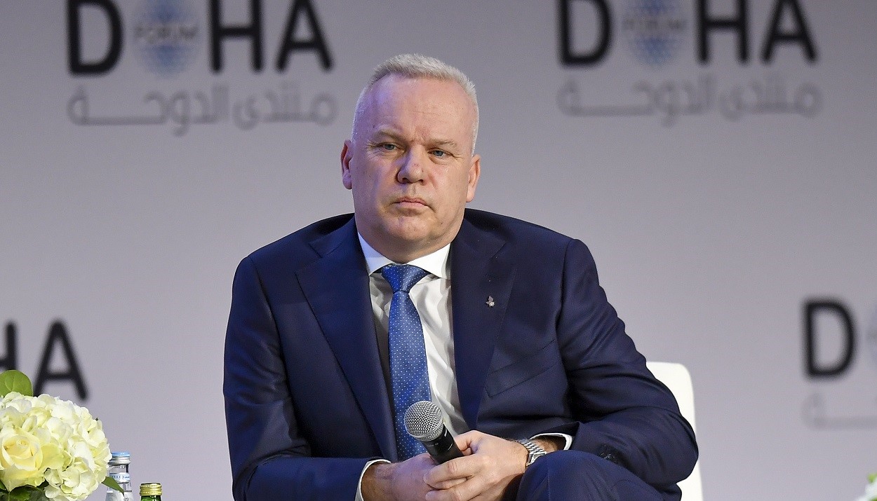 Ο διευθύνων σύμβουλος της Equinor, Anders Opedal © EPA/NOUSHAD THEKKAYIL