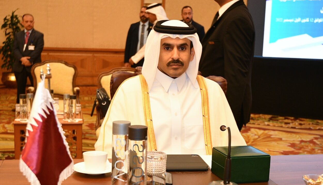 Ο υπουργός Ενέργειας του Κατάρ Σαάντ Αλ-Κααμπί © EPA/NOUFAL IBRAHIM