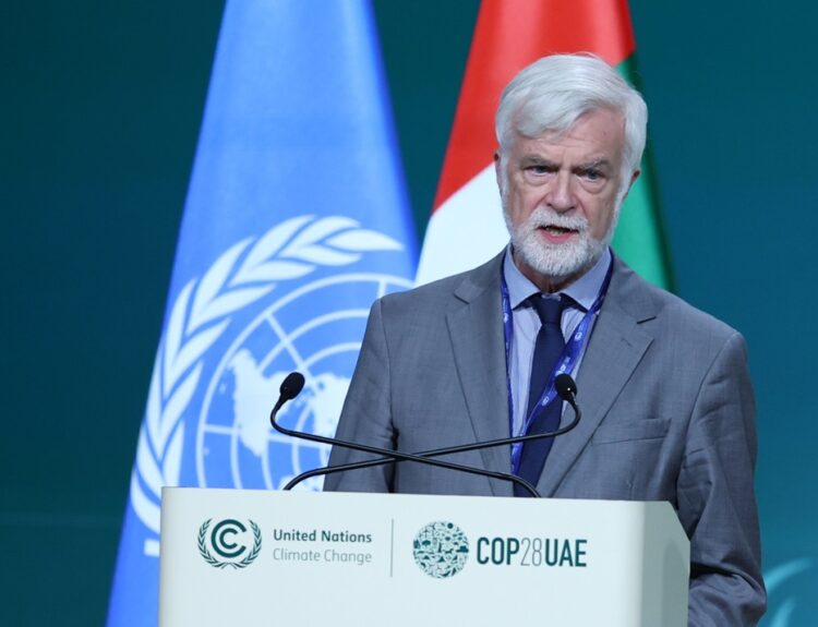 Τζιμ Σκέι, επικεφαλής της Διακυβερνητικής Επιτροπής του ΟΗΕ για την κλιματική αλλαγή ©ΑΠΕ