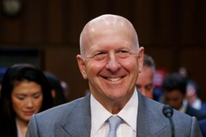 O CEO της Goldman Sachs, David Solomon © EPA/WILL OLIVER