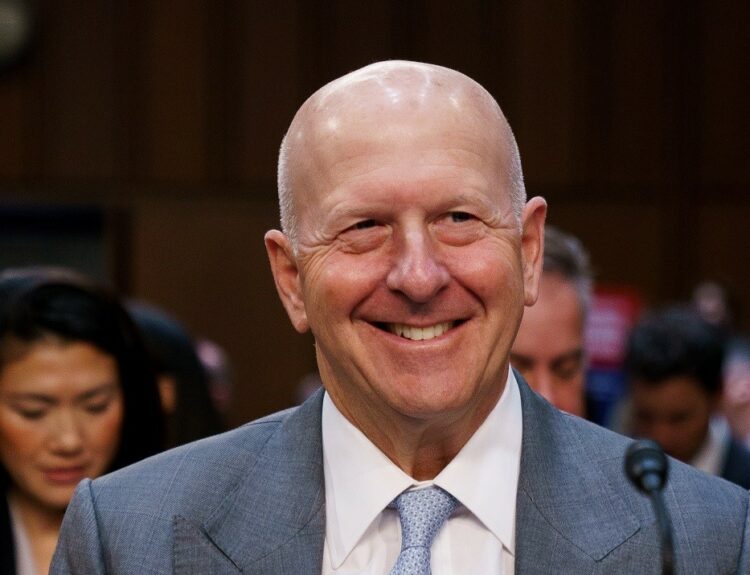 O CEO της Goldman Sachs, David Solomon © EPA/WILL OLIVER