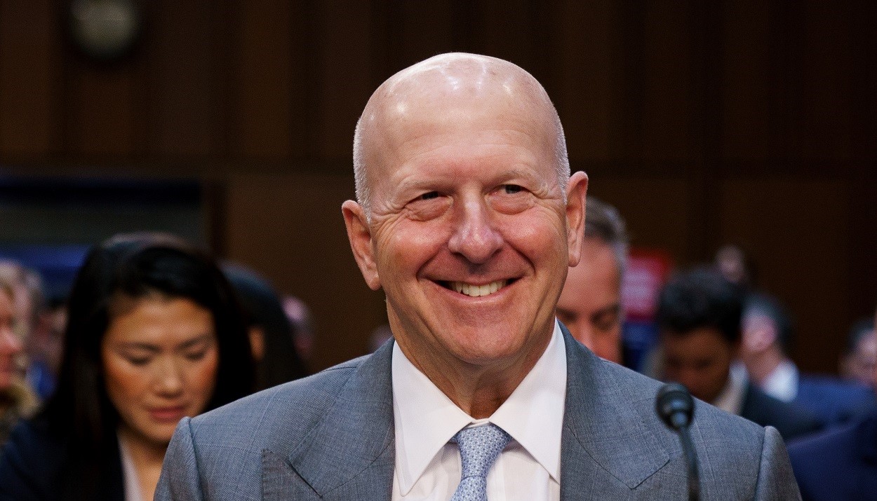 O CEO της Goldman Sachs, David Solomon © EPA/WILL OLIVER