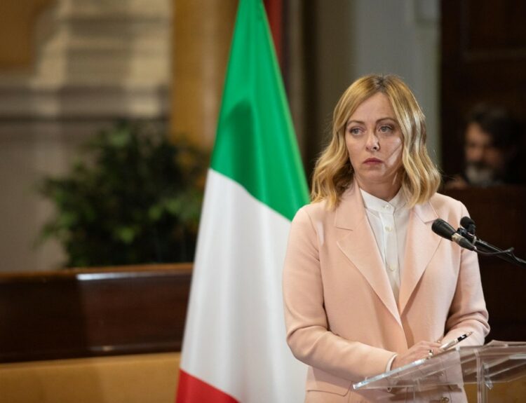 ΤΖΟΡΤΖΙΑ ΜΕΛΟΝΙ © EPA/MAX CAVALLARI