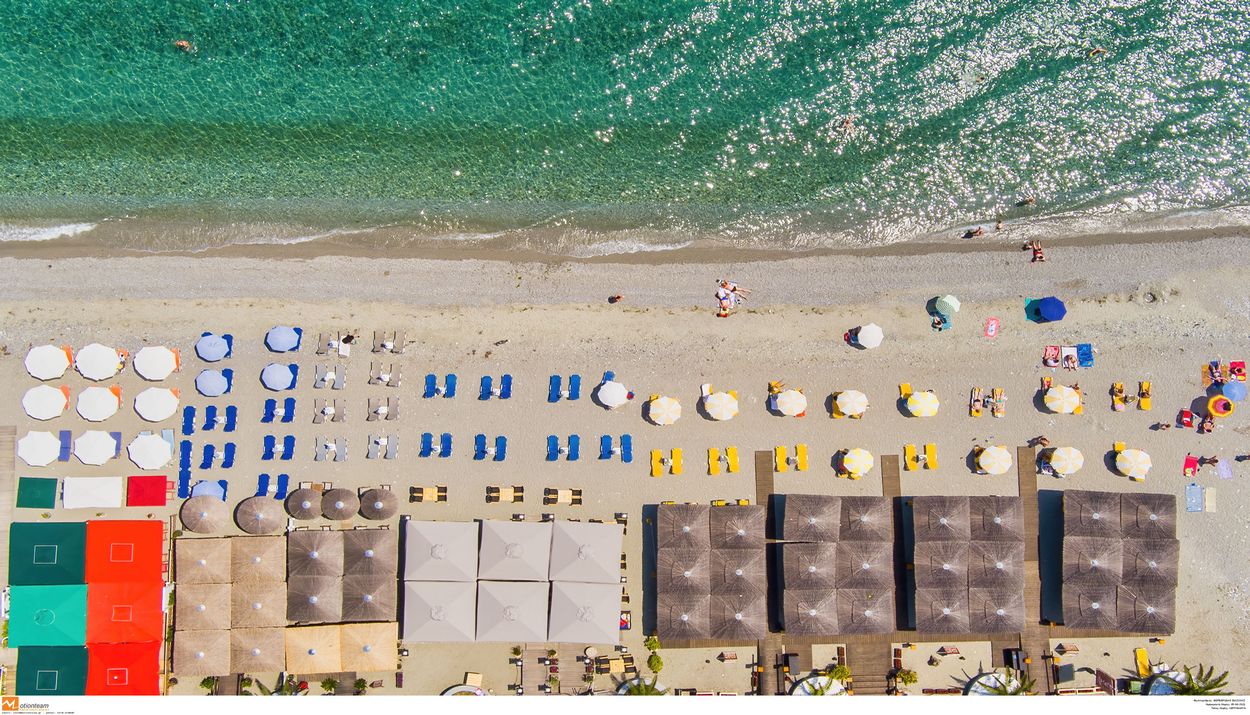 Παραλία (αεροφωτογραφία) © Eurokinissi / ΒΕΡΒΕΡΙΔΗΣ ΒΑΣΙΛΗΣ