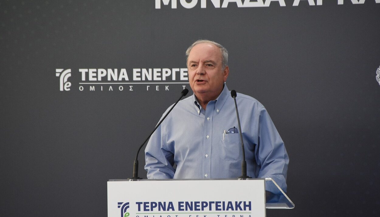 Ο πρόεδρος του Ομίλου ΓΕΚ ΤΕΡΝΑ Γιώργος Περιστέρης © Eurokinissi