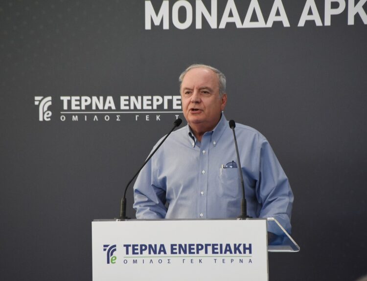 Ο πρόεδρος του Ομίλου ΓΕΚ ΤΕΡΝΑ Γιώργος Περιστέρης © Eurokinissi