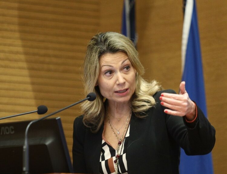 Η Βασιλική Λαζαράκου © Eurokinissi
