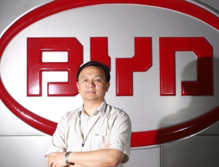 Ο CEO της BYD. Wang Chuanfu © EPA/JULIEN TAN
