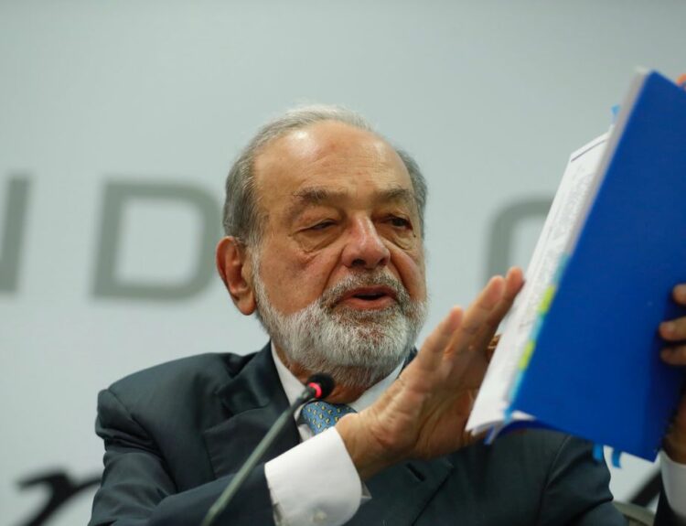 Ο Μεξικανός μεγιστάνας Κάρλος Σλιμ © EPA/Sashenka Gutierrez