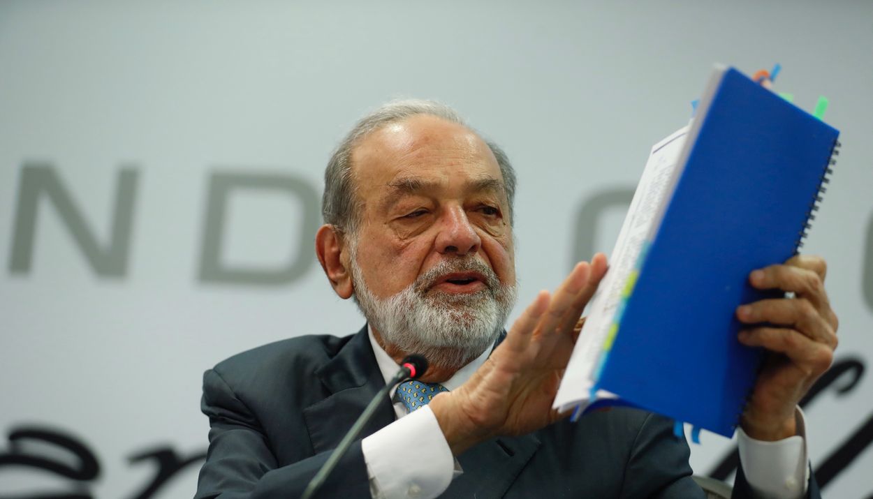 Ο Μεξικανός μεγιστάνας Κάρλος Σλιμ © EPA/Sashenka Gutierrez
