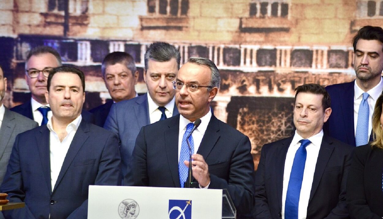 Διαπραγμάτευσης των μετοχών της «Διεθνής Αερολιμένας Αθηνών Α.Ε.», Χρήστος Σταϊκούρας ©ΔΤ