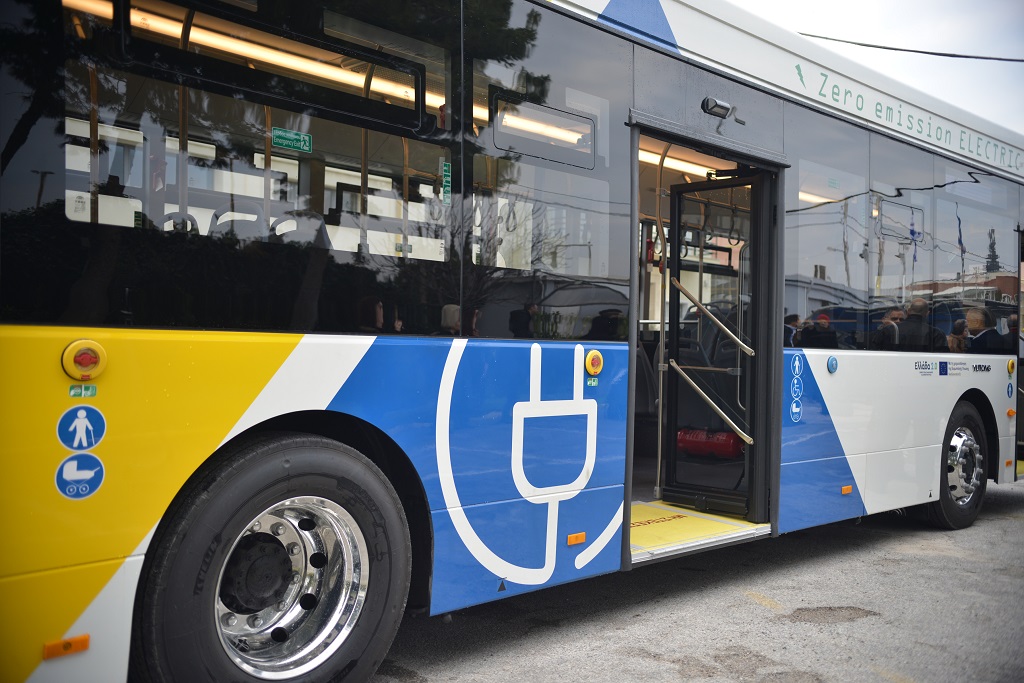 Ηλεκτρικό λεωφορείο © Υπουργείο Υποδομών και Μεταφορών