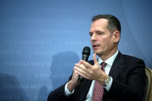 Ο Πρόεδρος και CEO του ΑΔΜΗΕ, Μάνος Μανουσάκης © ΑΠΕ - ΜΠΕ