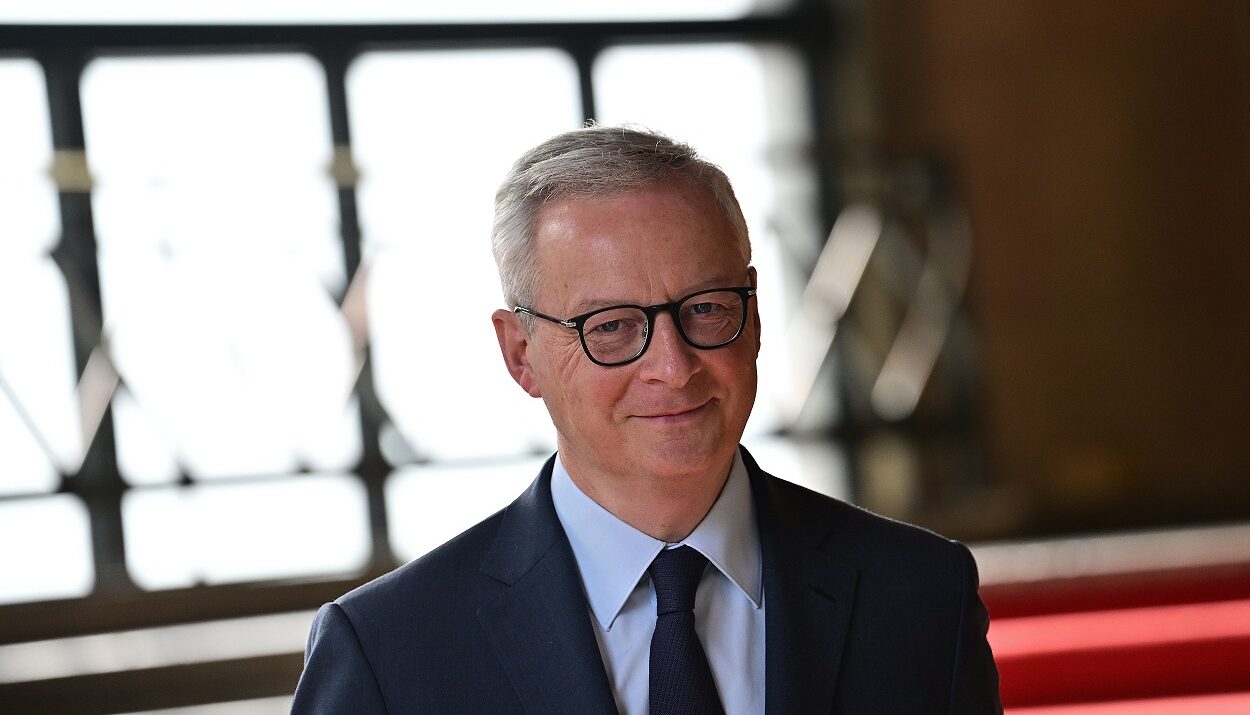 O υπουργός Οικονομικών της Γαλλίας, Bruno Le Maire © EPA/MIGUEL MEDINA / POOL MAXPPP OUT