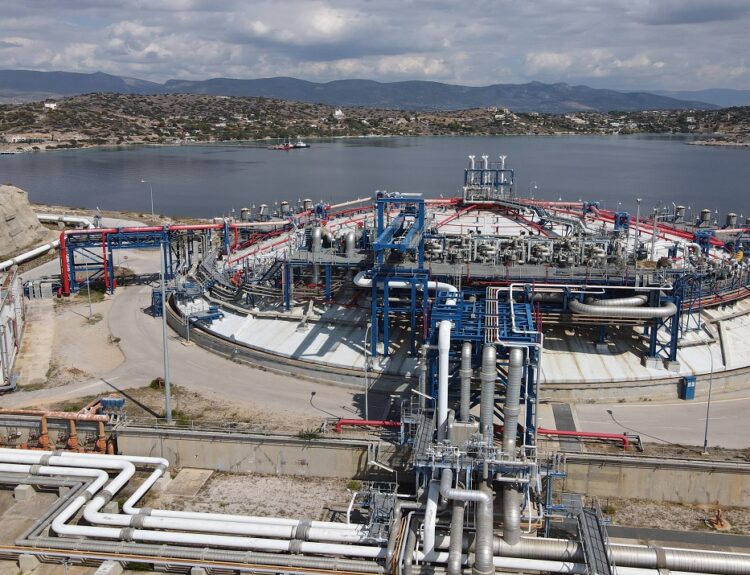 Τερματικός σταθμός LNG στη Ρεβυθούσα © ΑΠΕ-ΜΠΕ/ΑΠΕ-ΜΠΕ/ΟΡΕΣΤΗΣ ΠΑΝΑΓΙΩΤΟΥ