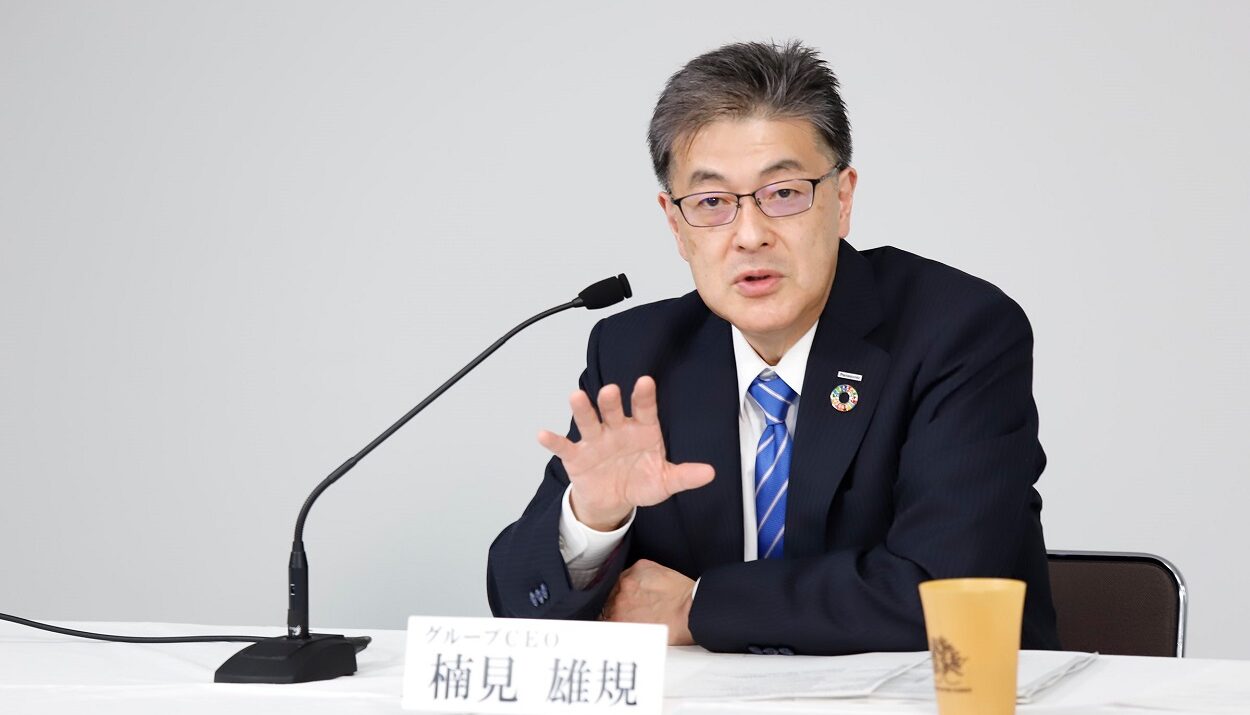 Panasonic Group CEO, Yuki Kusumi © holdings.panasonic/global