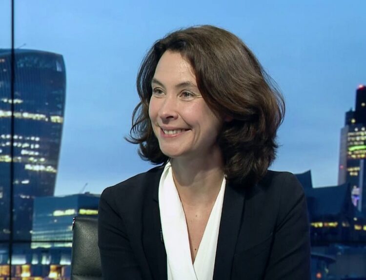Η Estelle Brachlianoff, διευθύνουσα σύμβουλος της Veolia © Youtube/Printscreen