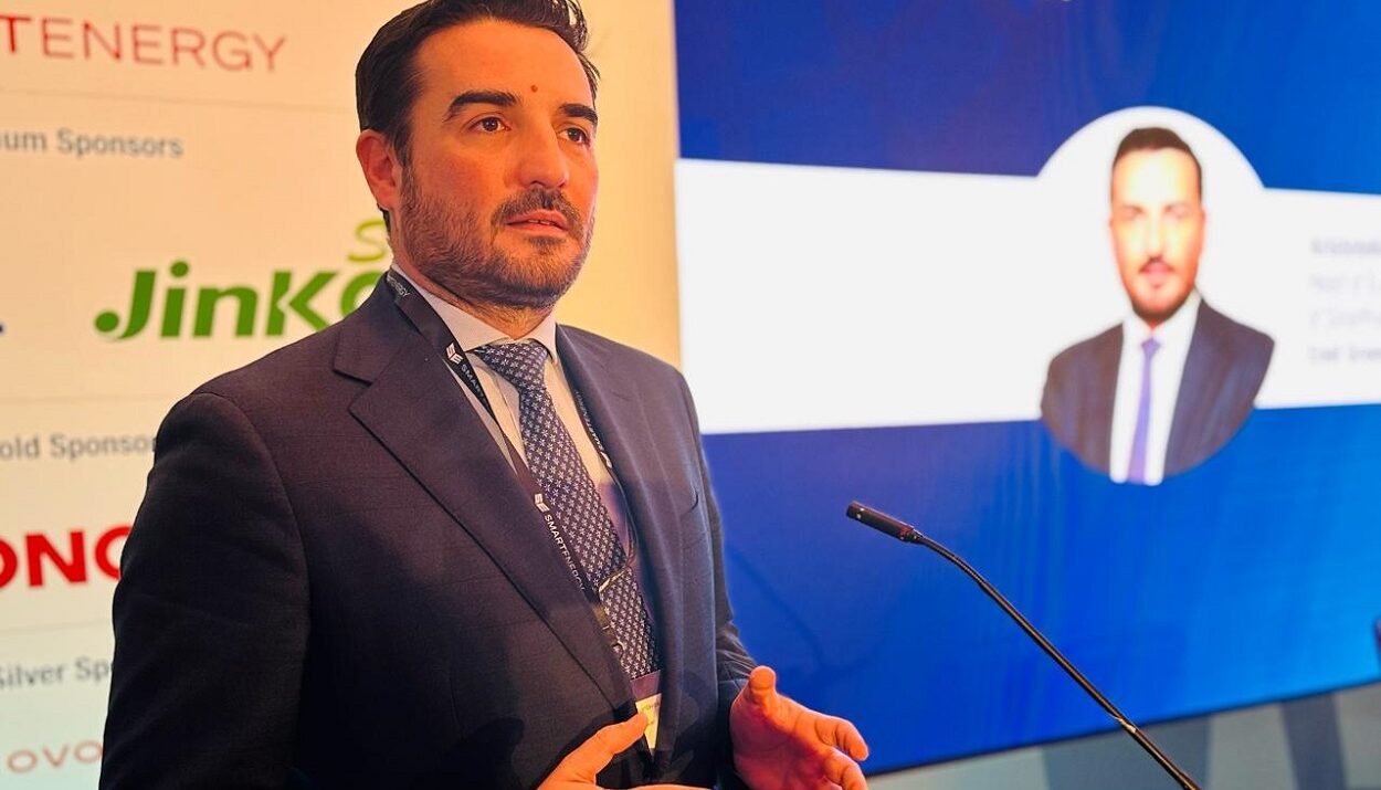 Ο Πρόεδρος της SolarPower Europe, Αριστοτέλης Χαντάβας ©ΔΤ