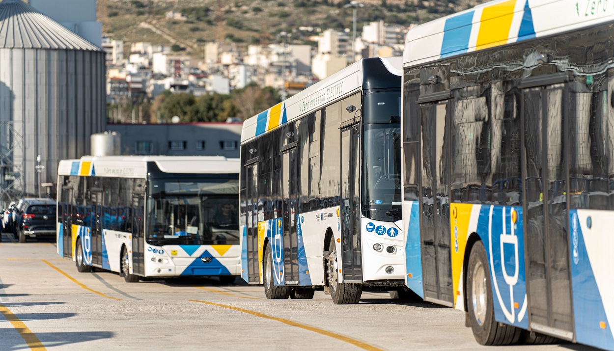 Ηλεκτρικά λεωφορεία © ΔΤ