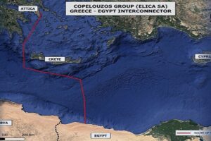 έργο GREGY για την ηλεκτρική διασύνδεση με την Αίγυπτο ©https://www.copelouzos.gr/