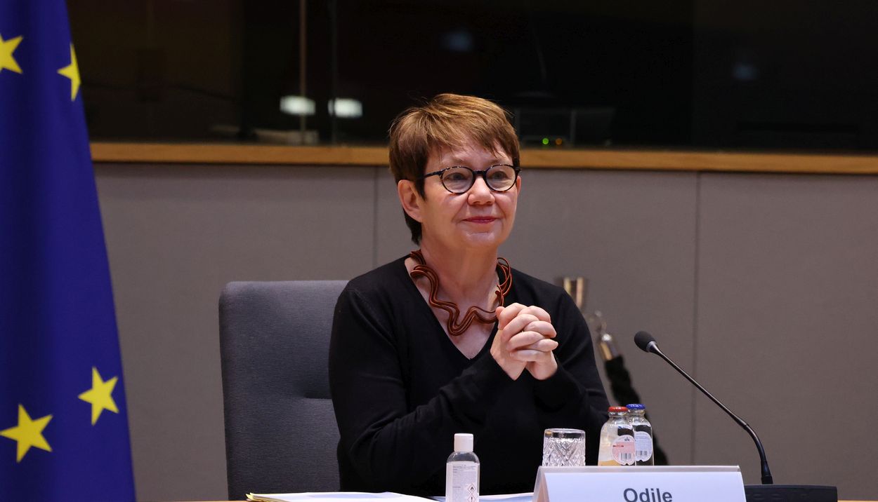 H πρόεδρος της Ευρωπαϊκής Τράπεζας Ανασυγκρότησης και Ανάπτυξης (EBRD) Οντίλ Ρενό-Μπάσο © consilium.europa.eu