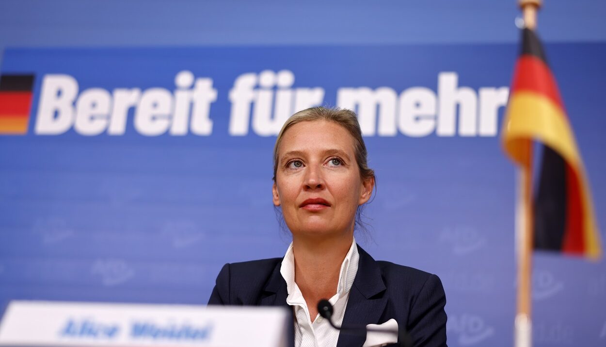 Alice Elisabeth Weidel ©ΑΠΕ/ EPA/HANNIBAL HANSCHKE