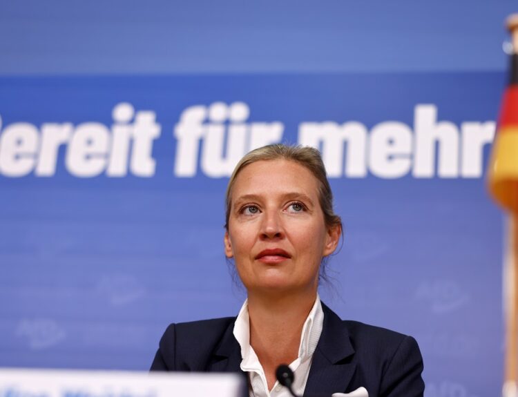 Alice Elisabeth Weidel ©ΑΠΕ/ EPA/HANNIBAL HANSCHKE