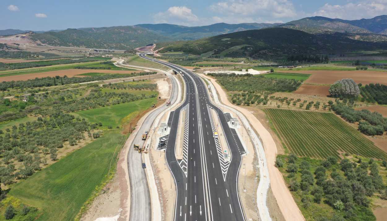 Αυτοκινητόδρομος Ε65 νότιο τμήμα υπό κατασκευή © ΓΕΚ ΤΕΡΝΑ