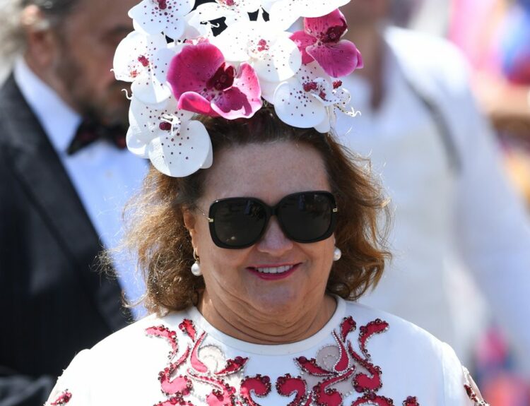 Η Αυστραλή δισεκατομμυριούχος Gina Rinehart © EPA/JULIAN SMITH NO ARCHIVING, EDITORIAL USE ONLY EDITORIAL USE ONLY