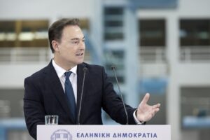 Ο διευθύνων σύμβουλος της LAMDA DEVELOPMENT Οδυσσέας Αθανασίου ©ΑΠΕ ΜΠΕ/ΓΡΑΦΕΙΟ ΤΥΠΟΥ ΠΡΩΘΥΠΟΥΡΓΟΥ/ΔΗΜΗΤΡΗΣ ΠΑΠΑΜΗΤΣΟΣ