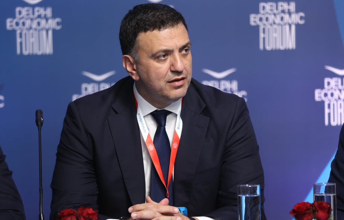 Βασίλης Κικίλιας, Υπουργός Κλιματικής Κρίσης και Προστασίας του Πολίτη © Οικονομικό Φόρουμ των Δελφών