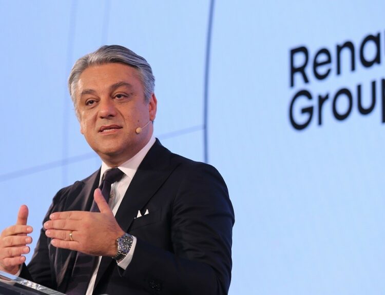 O CEO της Renault, Λούκα ντε Μέο © EPA/ISABEL INFANTES