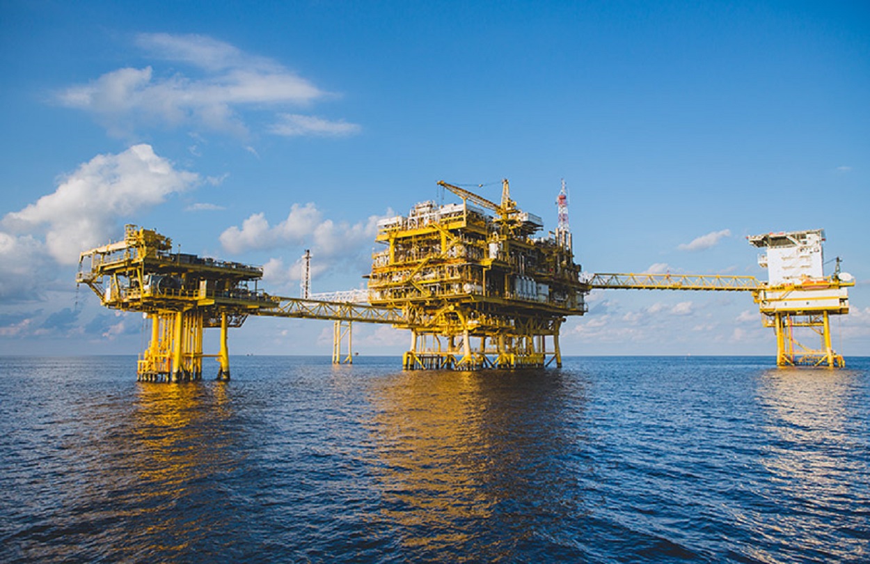 Πλατφόρμα εξόρυξης της Chevron © thailand.chevron.com